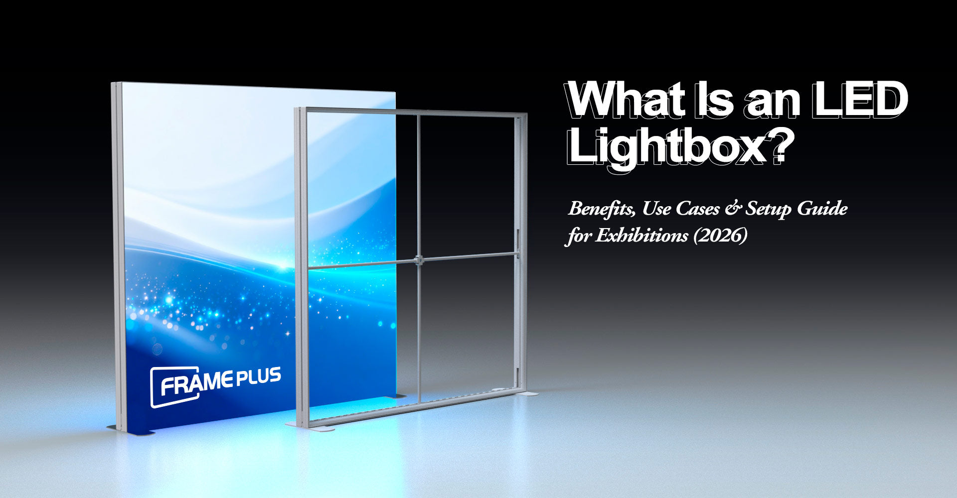 What Is an LED Lightbox? Exhibition Benefits, Setup & Use Cases ...