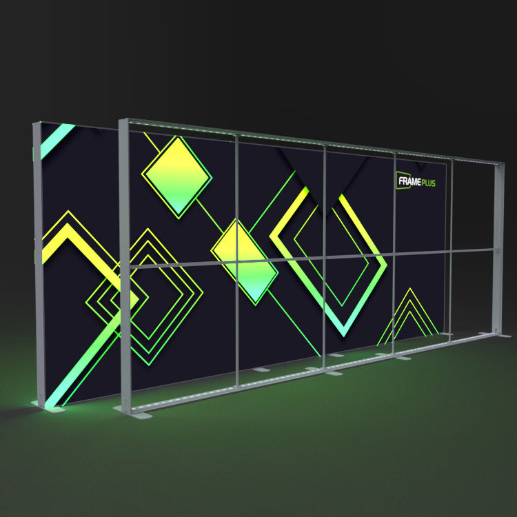 Folding Backlit Lightbox|Modular Foldable Lightbox|Exhibition Stand ...