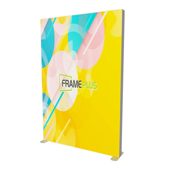 frame plus backlit lightbox modular design for trade show