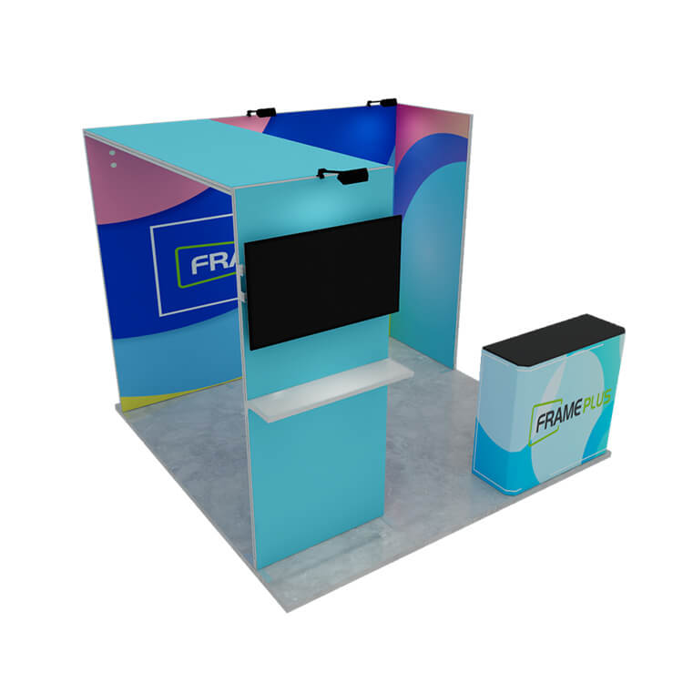 frameplus faltbares SEG-Textildisplaysystem 1