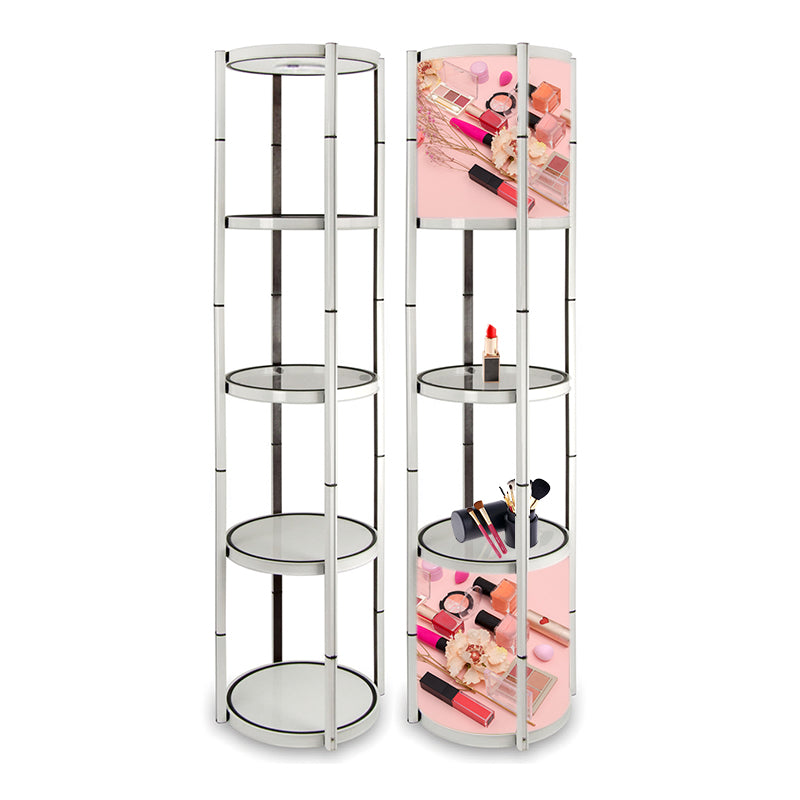 frame plus magic layer display cabinet folding display column ...