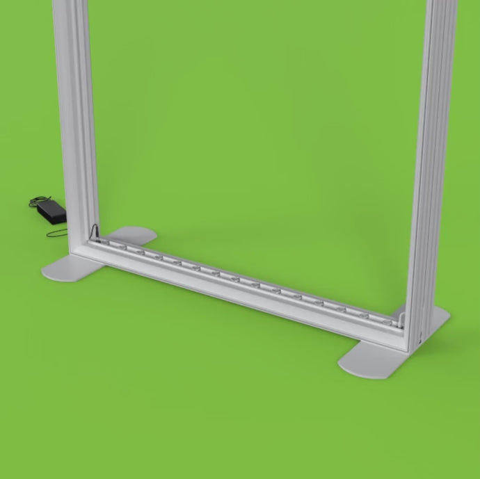 frame plus led light box, uniform brightness, seamless picture effect