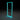 850 x 2000 mm RGB LED fabric lightbox frame glowing cyan